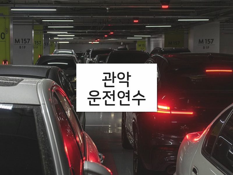 관악운전연수 후기