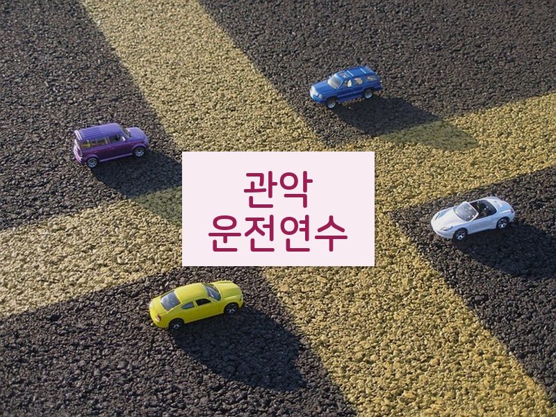관악운전연수 후기