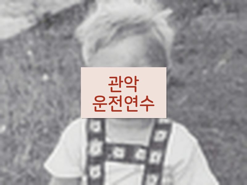 관악운전연수 후기