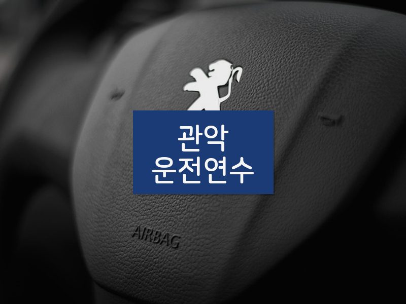관악운전연수 후기