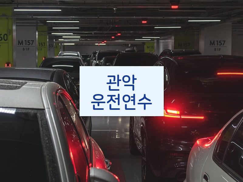 관악운전연수 후기