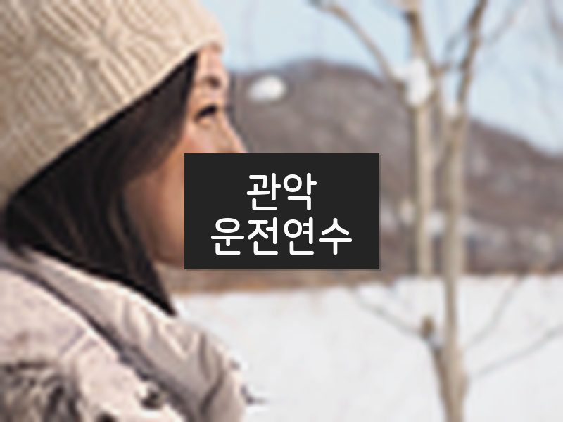 관악운전연수 후기