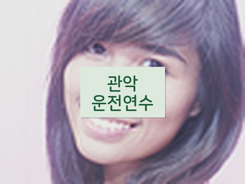 관악운전연수 후기
