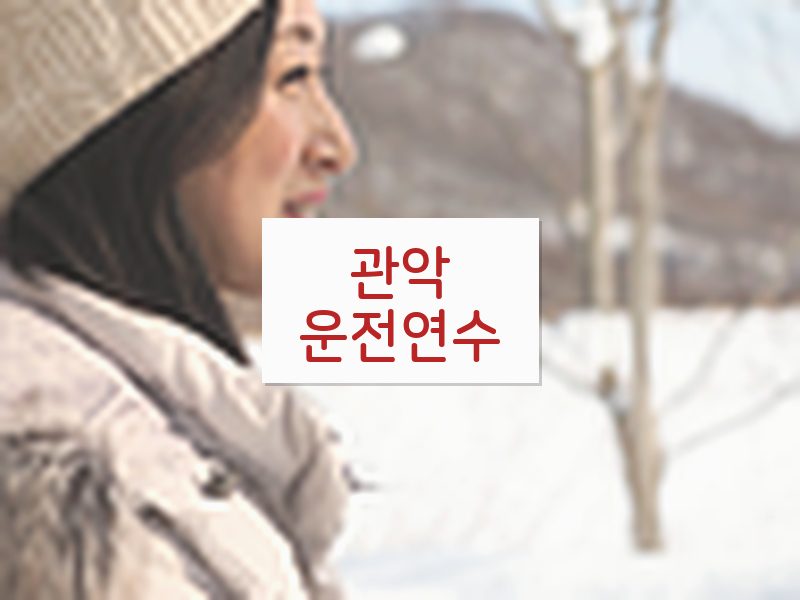 관악운전연수 후기