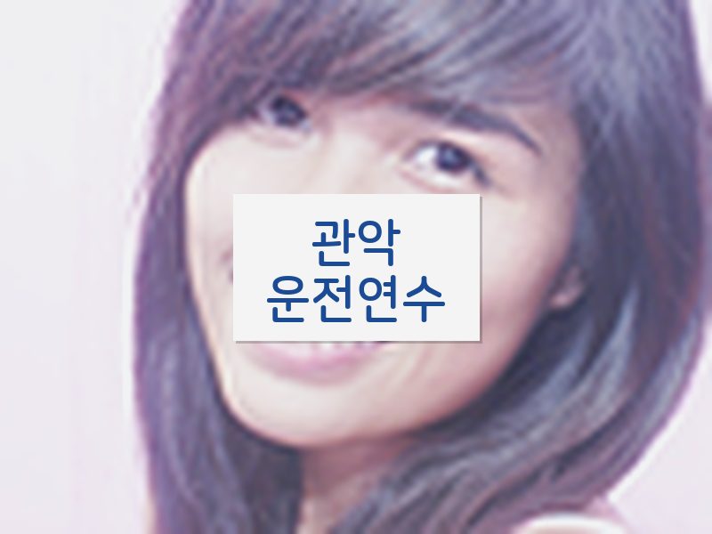 관악운전연수 후기