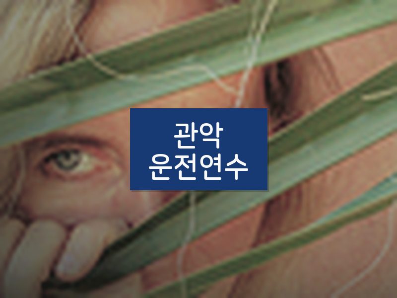 관악운전연수 후기