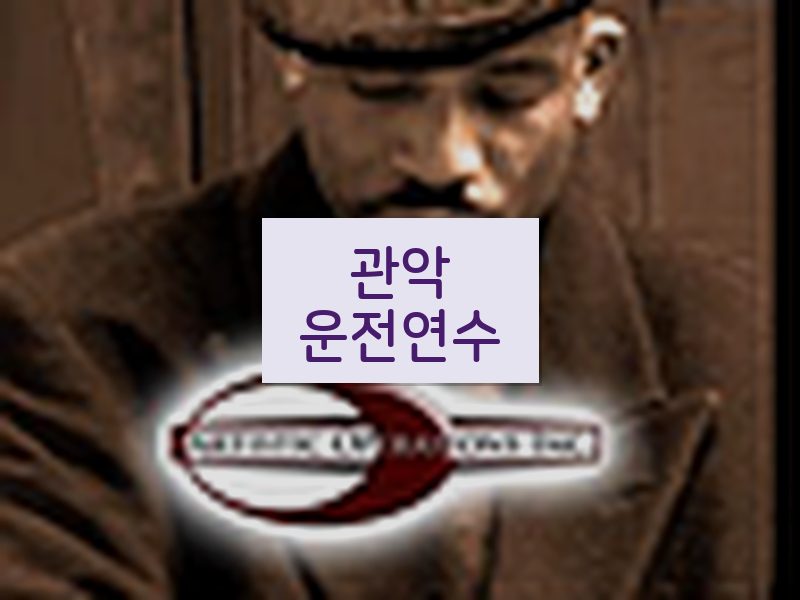 관악운전연수 후기